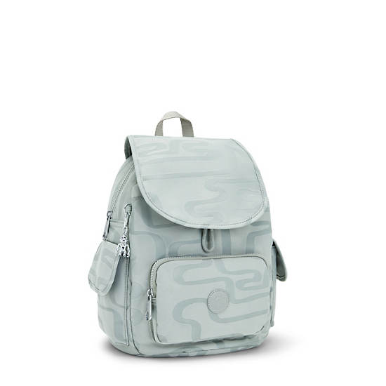 Kipling City Pack Small Classic Printed Ryggsekk Turkis | NO 1711EB